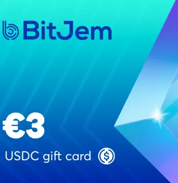 BitJem Crypto Gift Card (USDC) €3