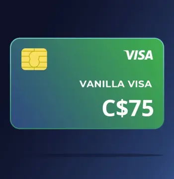 Vanilla VISA C$75 CA