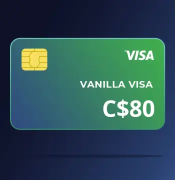 Vanilla VISA CAD 80 CA