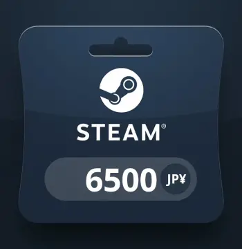 Steam Wallet JPY 6500 Gift Card JP