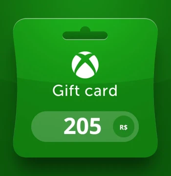 XBOX Live BRL 205 Prepaid Card BR