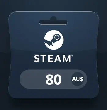 Steam Wallet AUD 80 Gift Card AU