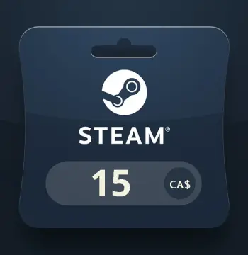 Steam Wallet CAD 15 Gift Card