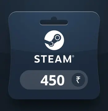 Steam Wallet INR 450 Gift Card IN