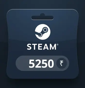 Steam Wallet INR 5250 Gift Card IN