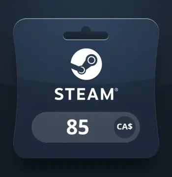 Steam Wallet CAD 85 Gift Card