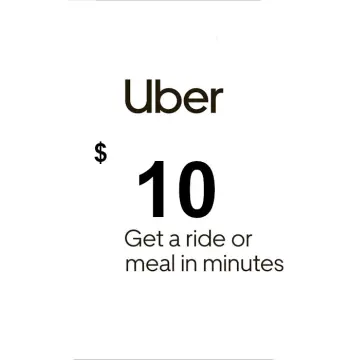 Uber USD 10 Gift Card US