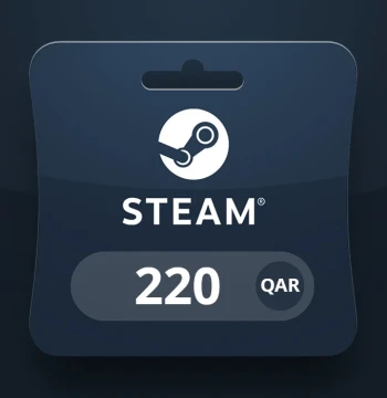 Steam Wallet QAR 220 Gift Card QA