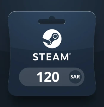 Steam Wallet SAR 120 Gift Card SA