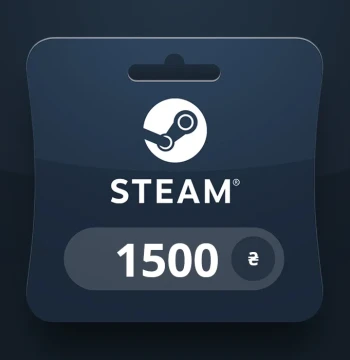 Steam Wallet UAH 1500 Gift Card UA