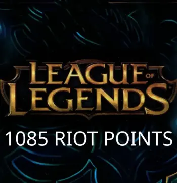 League of Legends 1085 RP Prepaid Card TR