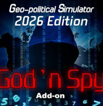 Geo-Political Simulator - God'n Spy 2026 Edition Add-on DLC PC Steam CD Key