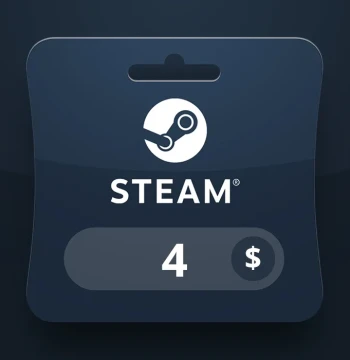 Steam Wallet USD 4 Gift Card US