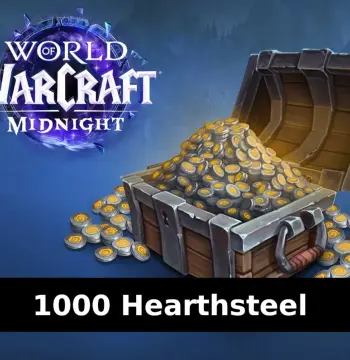 World of Warcraft: Midnight - 1000 Hearthsteel EU Battle.net Altergift