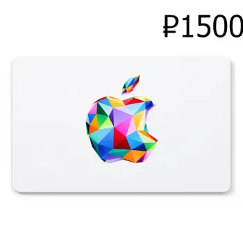 Apple RUB 1500 Gift Card RU