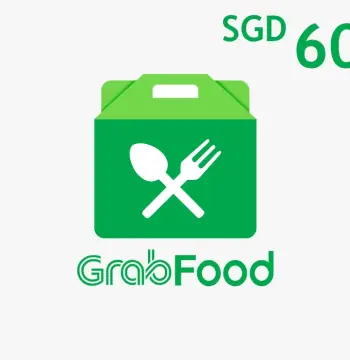 Grab Food SGD 60 Gift Card SG
