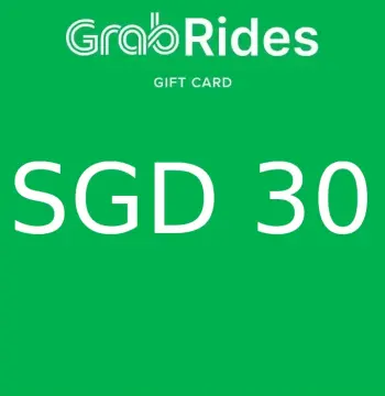 Grab Rides SGD 30 Gift Card SG