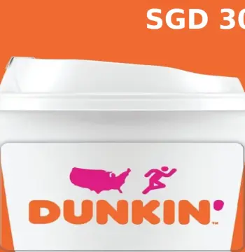Dunkin Donuts SGD 30 Gift Card SG