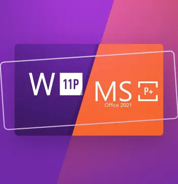 MS Office 2021 Professional Plus Retail & Windows 11 Professional Retail Bundle Key