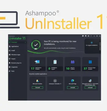 Ashampoo UnInstaller 11 Activation Key (2 PCs)