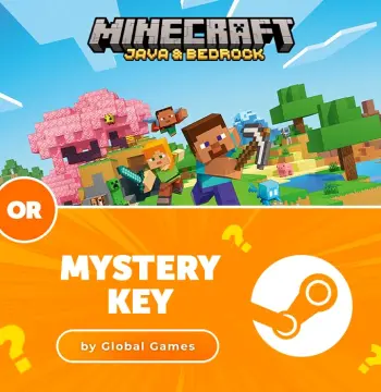 Minecraft: Java & Bedrock Edition PC Windows CD Key or Mystery Steam CD Key by Global Games