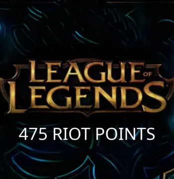 League of Legends 475 RP Prepaid Card US