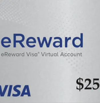 Prepaid Visa eReward USD 25 Gift Card US