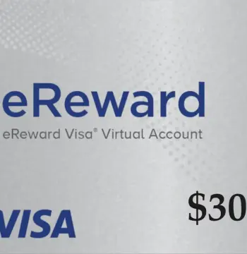 Prepaid Visa eReward USD 30 Gift Card US