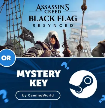 Assassin's Creed Black Flag Resynced Deluxe Edition Xbox Series X|S or Mystery Steam CD Key by GamingWorld