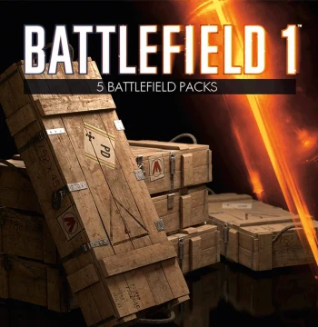 Battlefield 1 - 5 x Battlepack DLC XBOX One / Xbox Series X|S CD Key