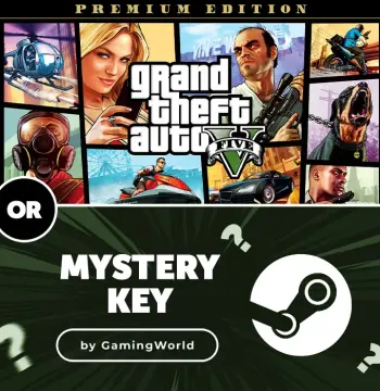 Grand Theft Auto V Premium Online Edition Rockstar or Mystery Steam CD Key by GamingWorld