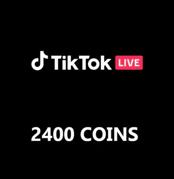 Tiktok 2400 Coins Gift Card JP