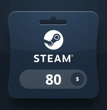 Steam Wallet USD 80 Gift Card US
