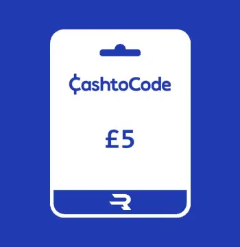 Rewarble CashtoCode GBP 5 Gift Card UK