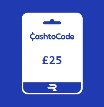 Rewarble CashtoCode GBP 25 Gift Card UK