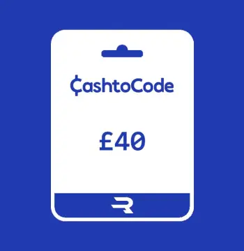 Rewarble CashtoCode GBP 40 Gift Card UK