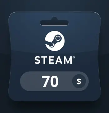 Steam Wallet USD 70 Gift Card LY