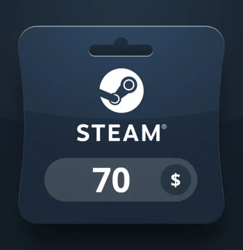 Steam Wallet USD 70 Gift Card TN