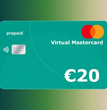 Prepaid Virtual Mastercard EUR 20 EU