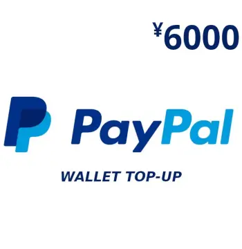 PayPal Wallet JPY 6000 Top Up