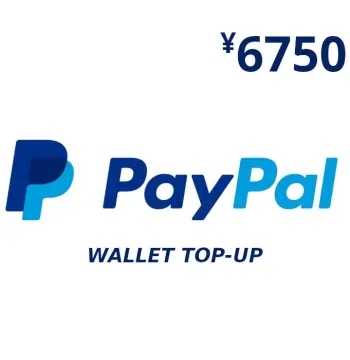 PayPal Wallet JPY 6750 Top Up
