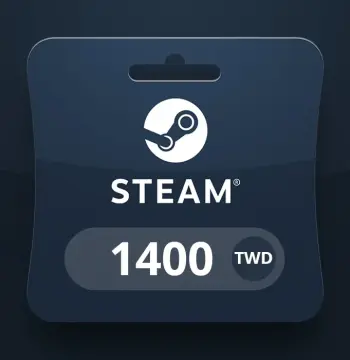 Steam Wallet TWD 1400 Gift Card TW