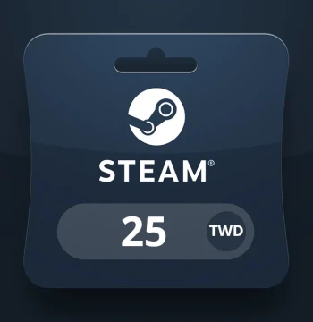 Steam Wallet TWD 25 Gift Card TW