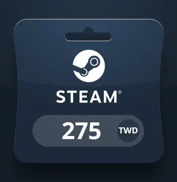 Steam Wallet TWD 275 Gift Card TW
