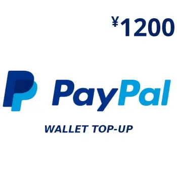 PayPal Wallet JPY 1200 Top Up