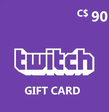 Twitch CAD 90 Gift Card CA