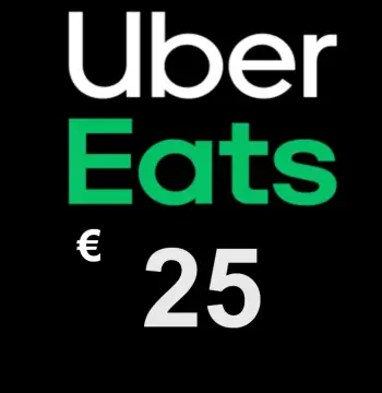 Uber Eats EUR 25 Gift Card DE