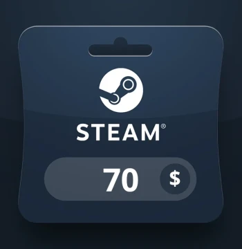 Steam Wallet USD 70 Gift Card MV