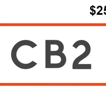 CB2 $25 Gift Card US