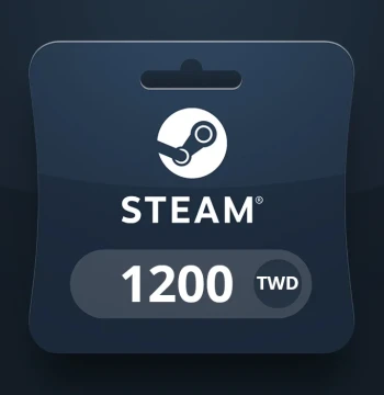 Steam Wallet TWD 1200 Gift Card TW